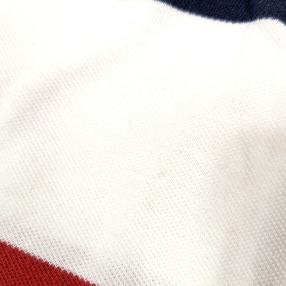 Vtg Polo Ralph Lauren Shirt Boys Sz 7 Colorblock Stripe Short Sleeve Preppy - Picture 5 of 6